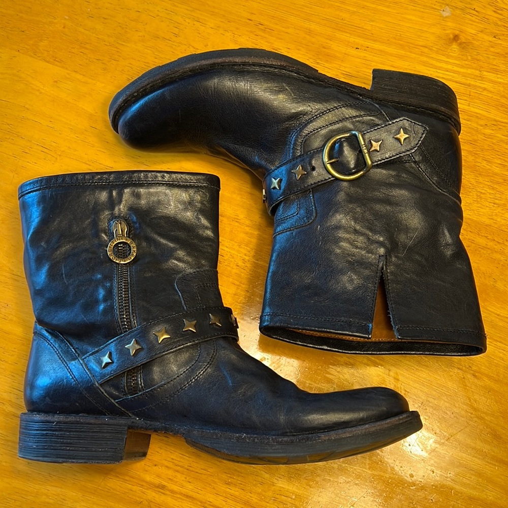 Fiorentini & Baker women’s navy leather boots